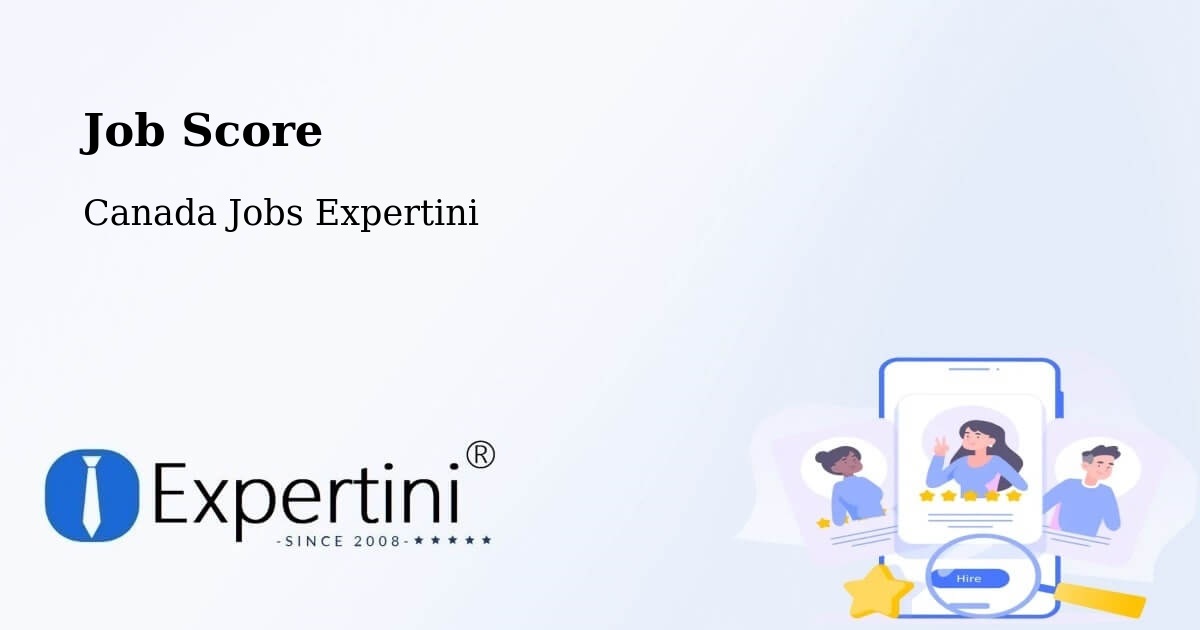 Job Score & Job Description Score Tool – Greenstone - Canada Jobs Expertini